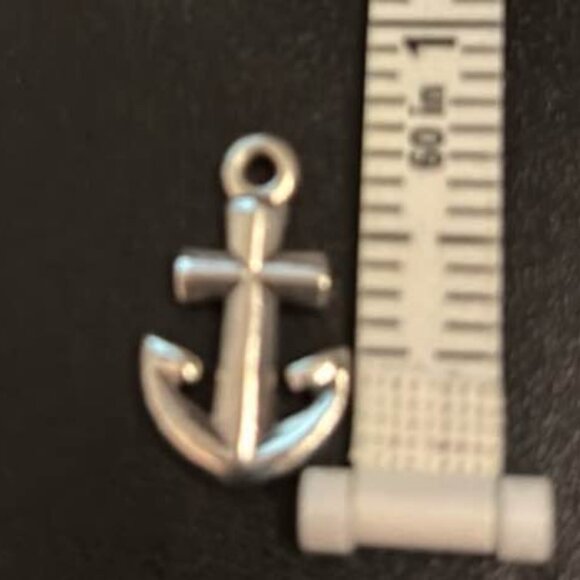 James Avery Sterling Silver Anchor Cross Charm (Retired) Unisex - Picture 3 of 4